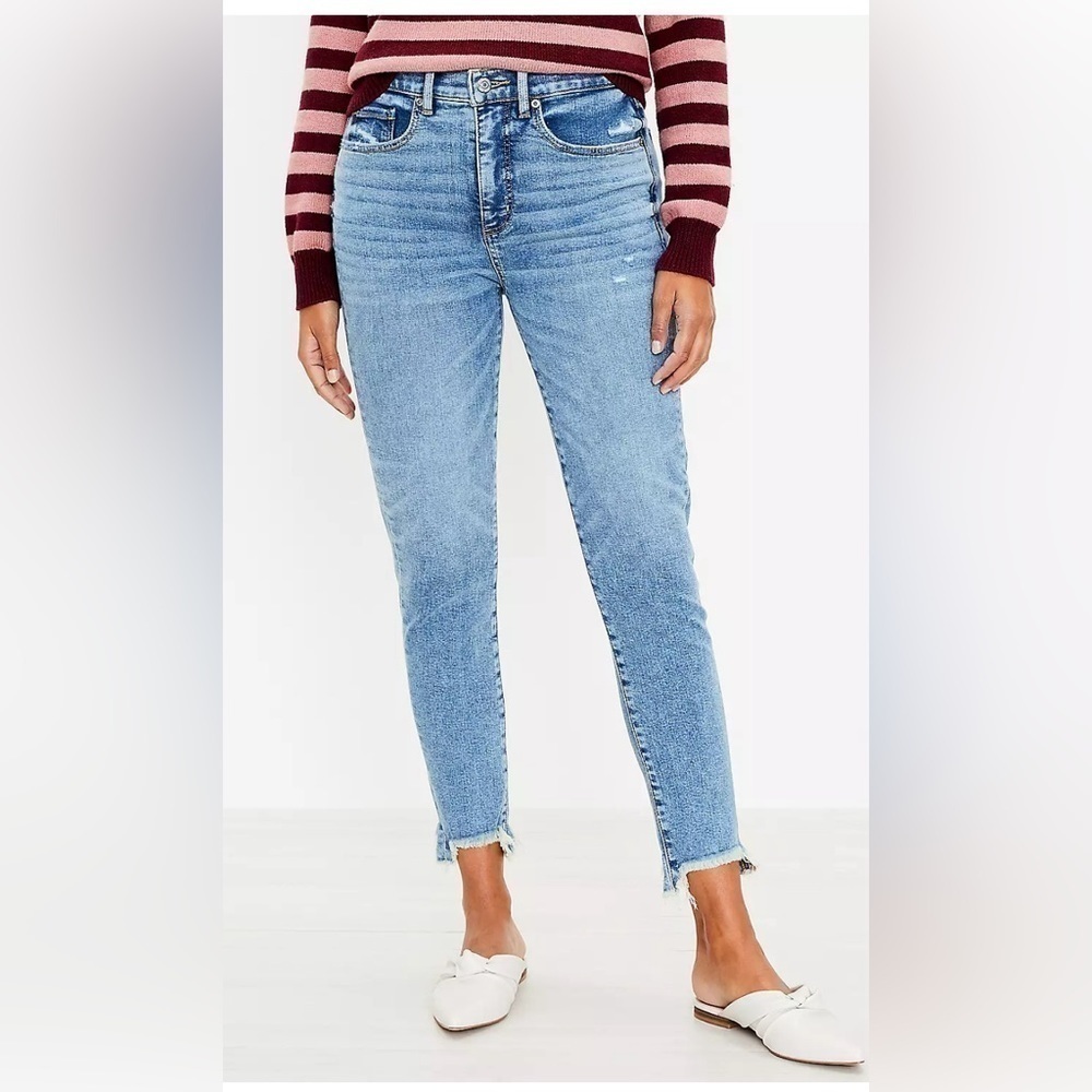 made and loved Loft High Waisted Skinny 30/10